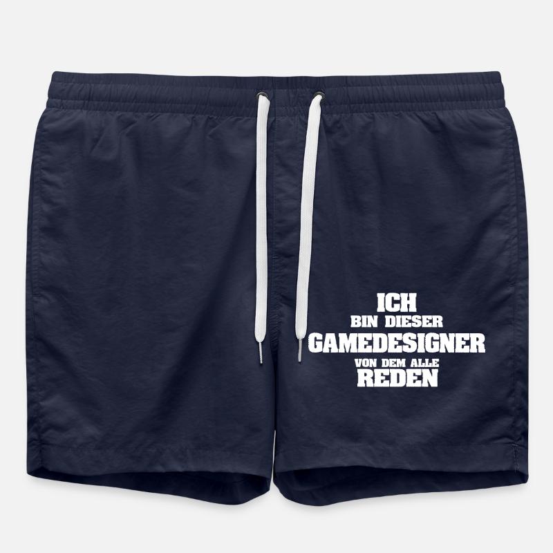 Occupation Game Designer - Swim Trunks - french navy