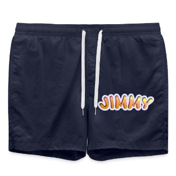 Emploi Jimmy - Short de bain - bleu marine - Devant - AI Model Male 185 light (185cm)