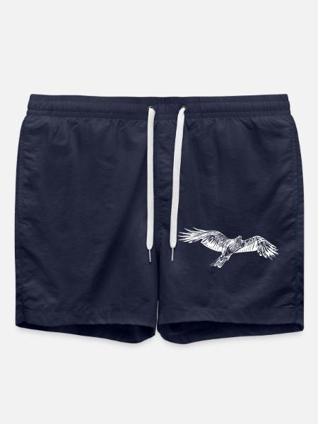 Faucon volant élégant - Short de bain - bleu marine