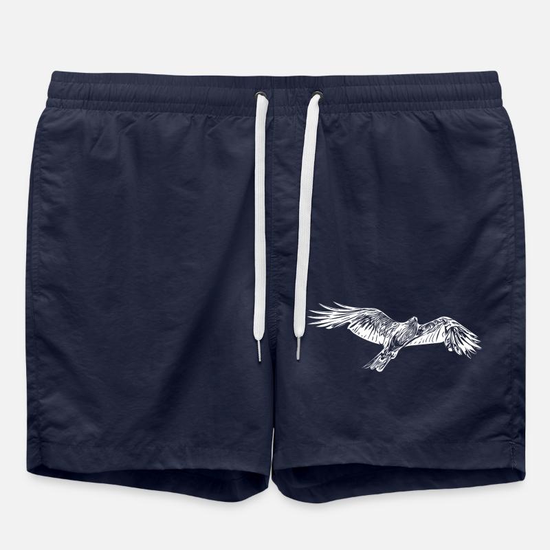 Faucon volant élégant - Short de bain - bleu marine