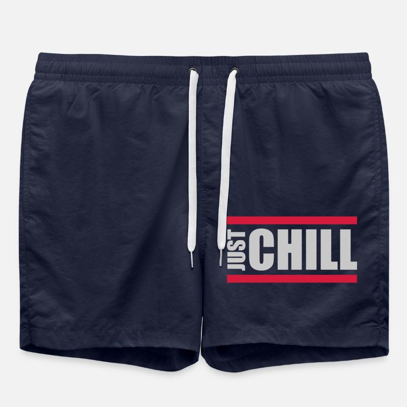 Strip Just Chill Relax - Swim Trunks - french navy