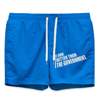 mieux fonctionner que le gouvernement - Short de bain - cobalt blue - Devant