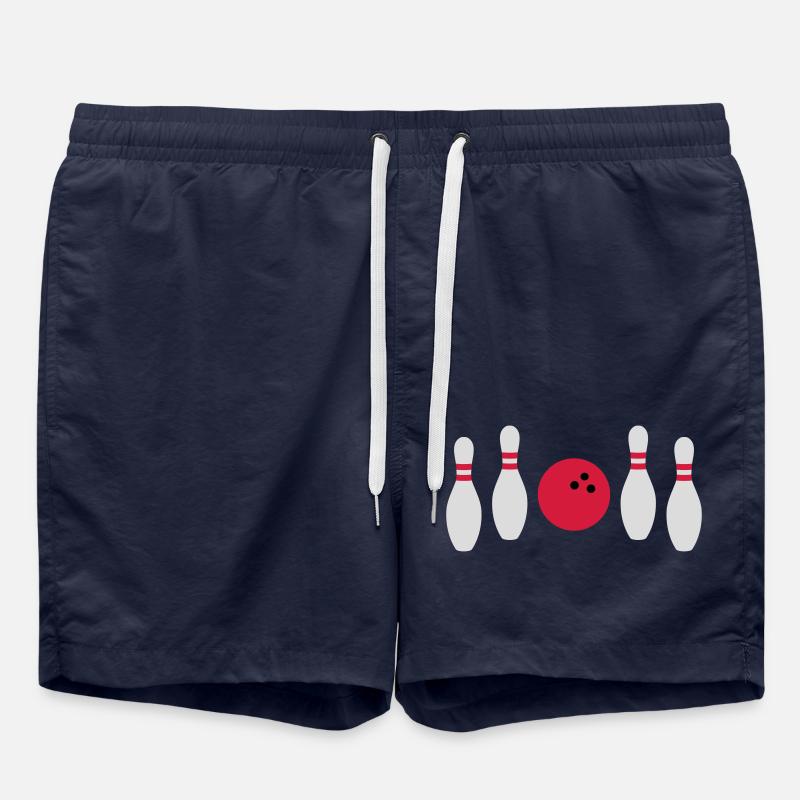 Zwischendurch nicht getroffen Bowling - Badeshorts - French Navy
