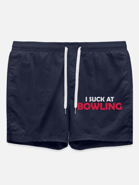 I suck at bowling - Swim Trunks - french navy