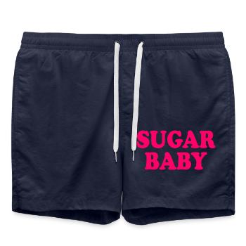 Sugar baby - Short de bain - bleu marine - Devant - AI Model Male 185 light (185cm)