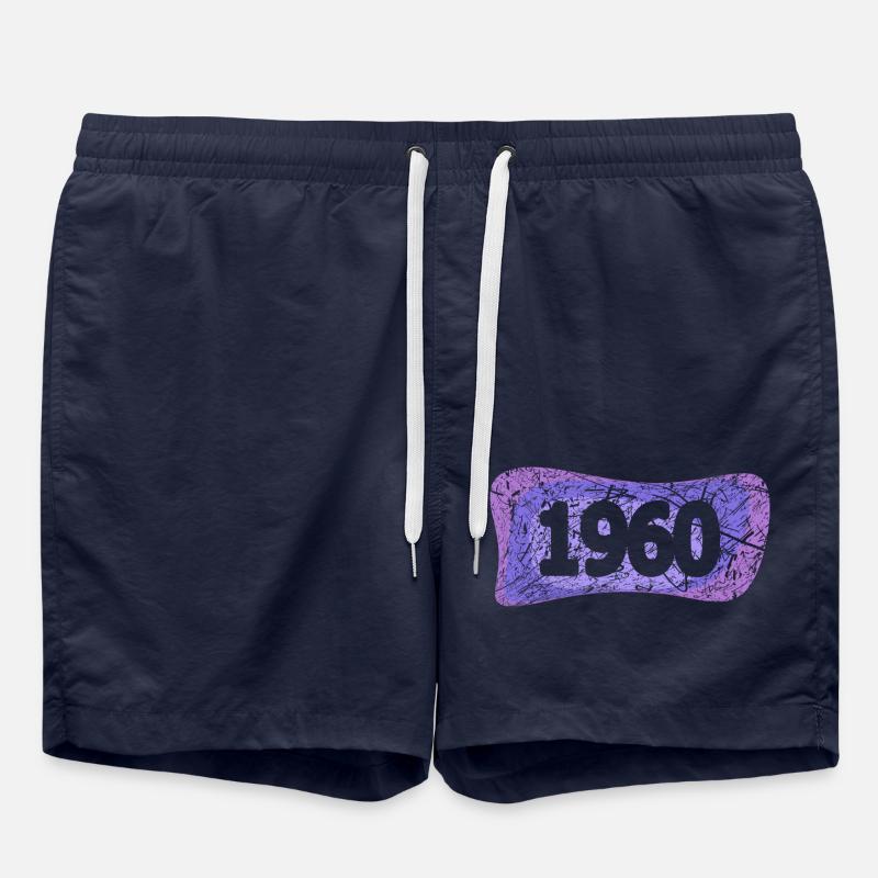 Students 1960 - Swim Trunks - french navy
