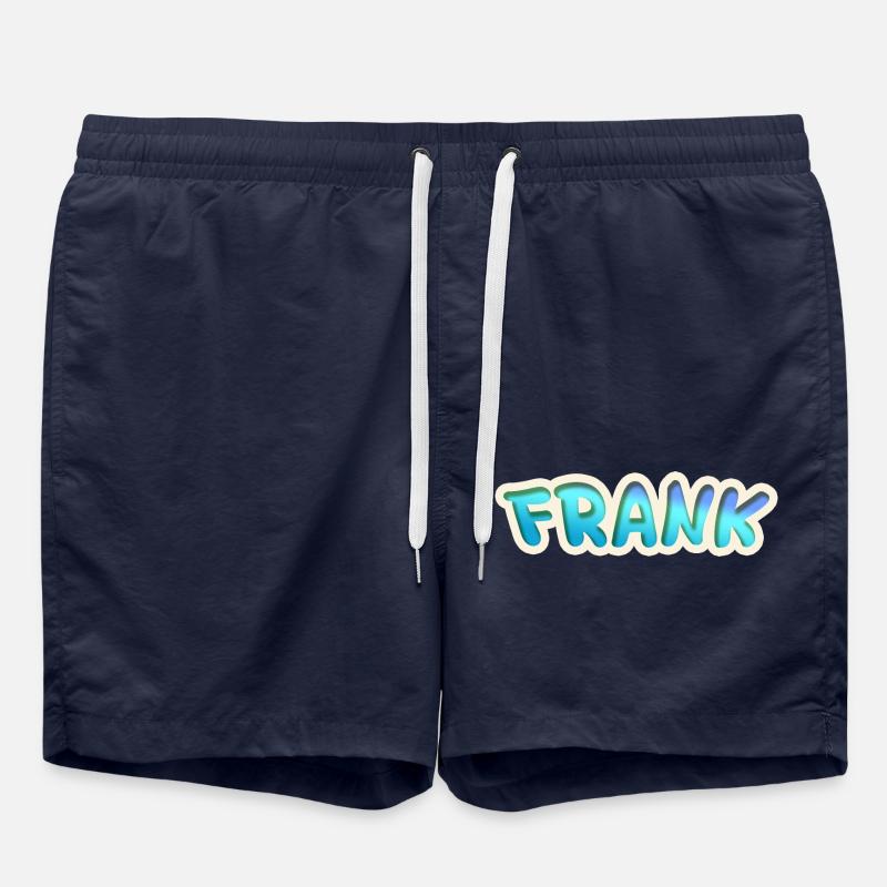 Franc - Short de bain - bleu marine