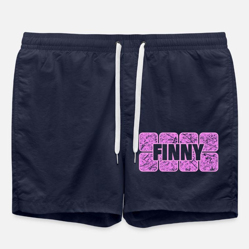 Finny - Short de bain - bleu marine