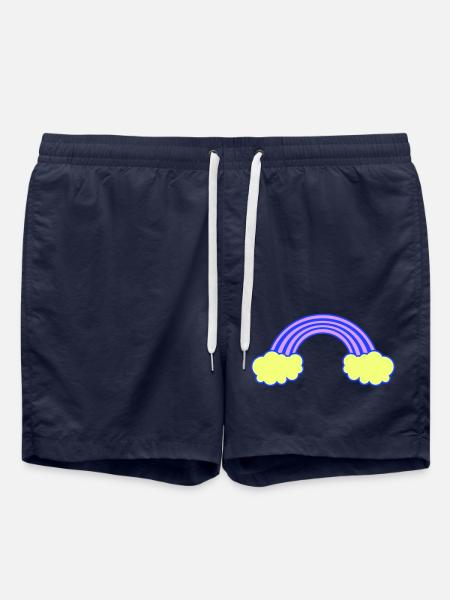 regenbogen - Badeshorts - French Navy