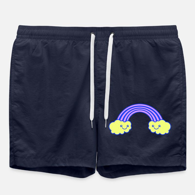Rainbow - Swim Trunks - french navy