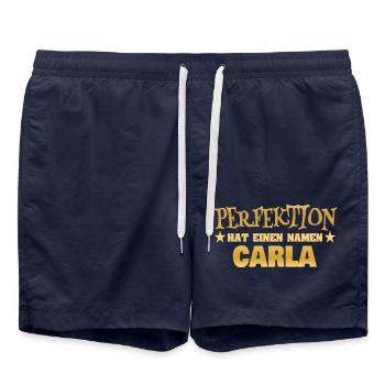 Cadeau pour Carla - Short de bain - bleu marine - Devant - AI Model Male 185 light (185cm)