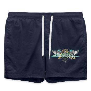 Loewe - Swim Trunks - french navy - Front - AI Model Male 185 light (185cm)