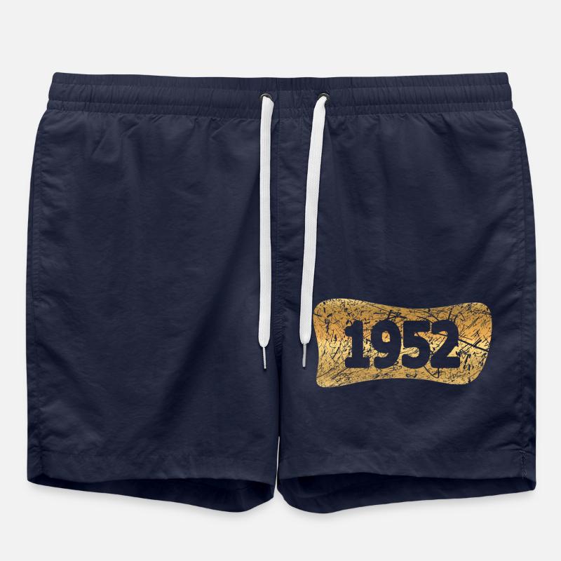 1952 - Short de bain - bleu marine