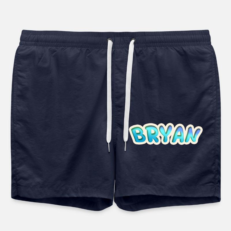 Bryan - Short de bain - bleu marine