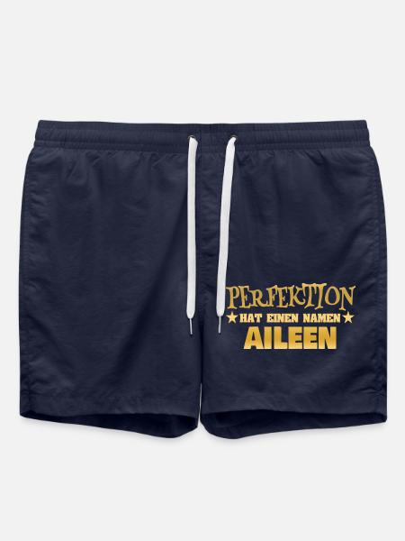 Frauenname Aileen - Badeshorts - French Navy
