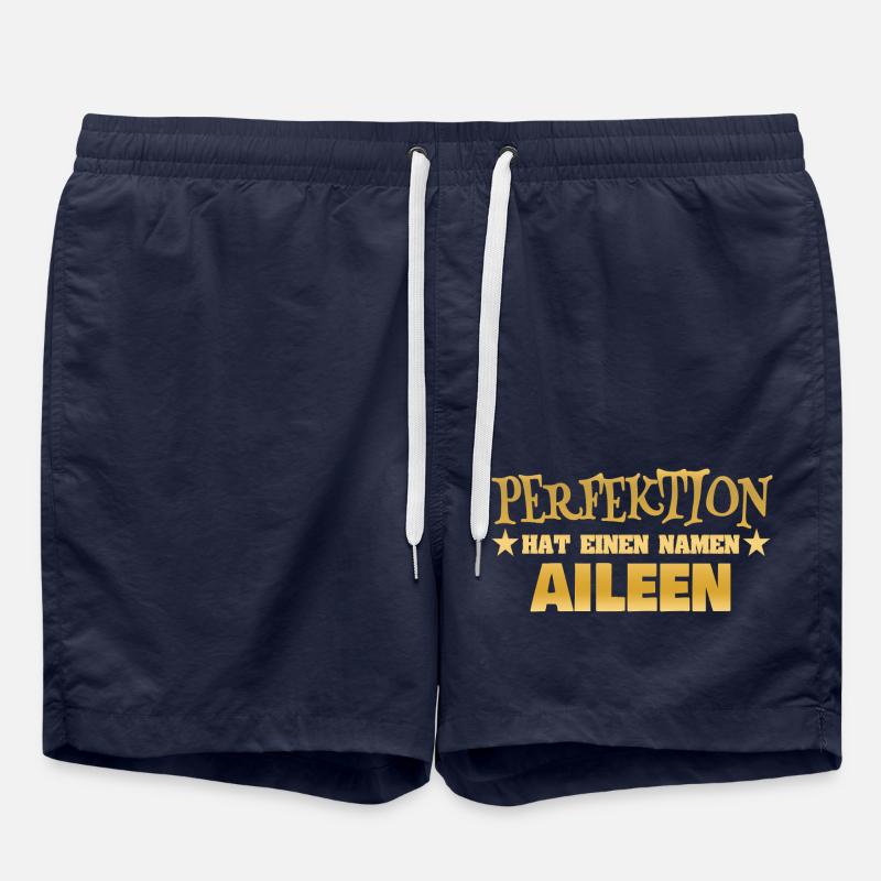 Frauenname Aileen - Badeshorts - French Navy