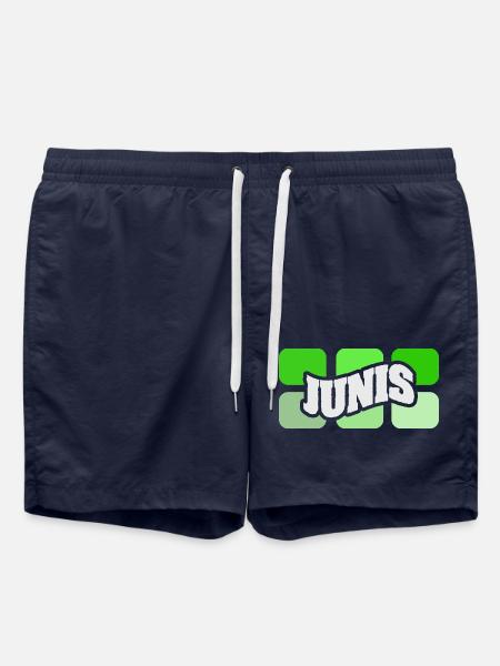 Name Junis - Swim Trunks - french navy