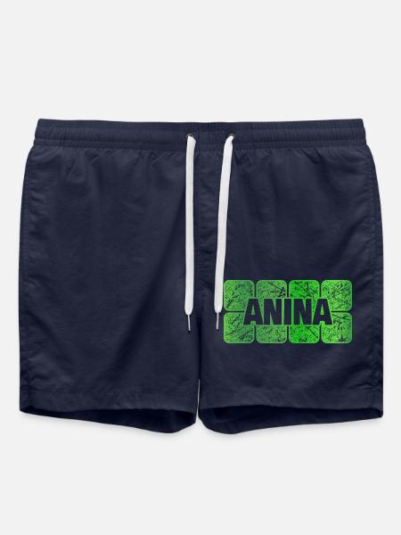 Anina as a given name - Swim Trunks - french navy