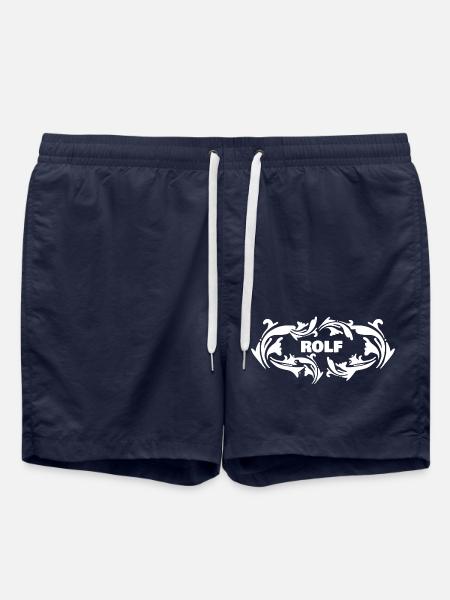 Name Rolf - Swim Trunks - french navy