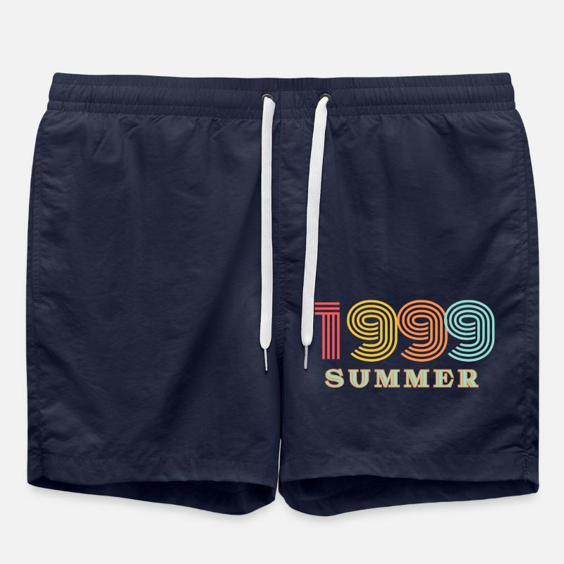 Été 99 - Short de bain - bleu marine
