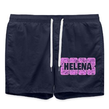 Helena als Ehefrau - Badeshorts - French Navy - Vorne - AI Model Male 185 light (185cm)