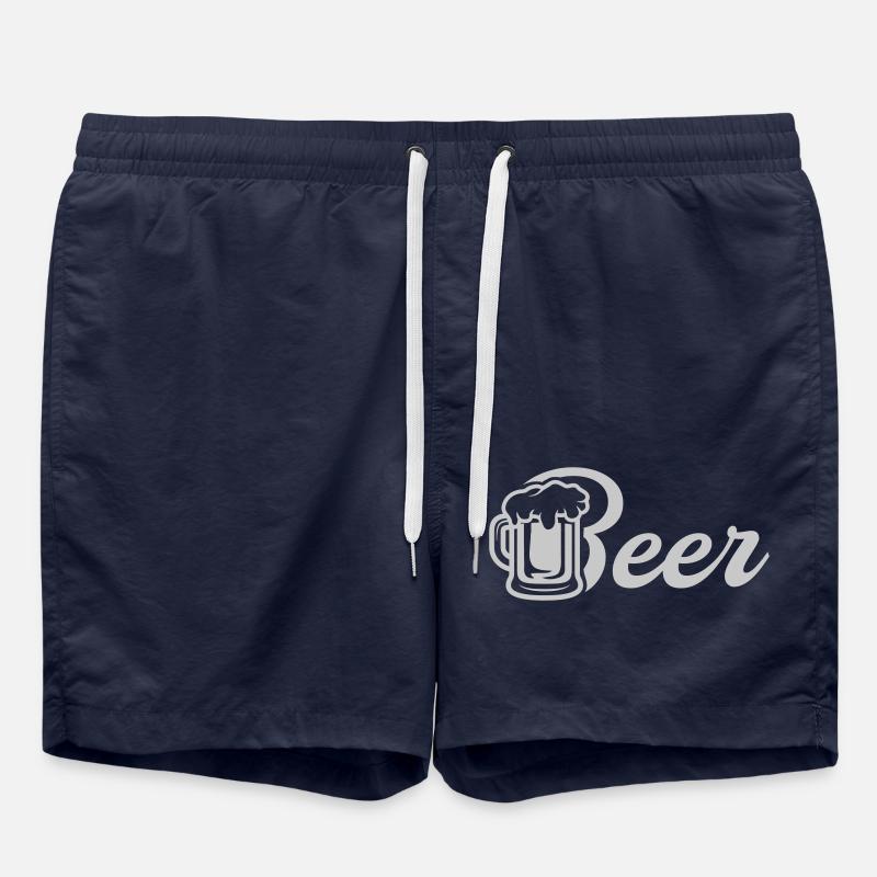 Maßkrug Beer - Badeshorts - French Navy