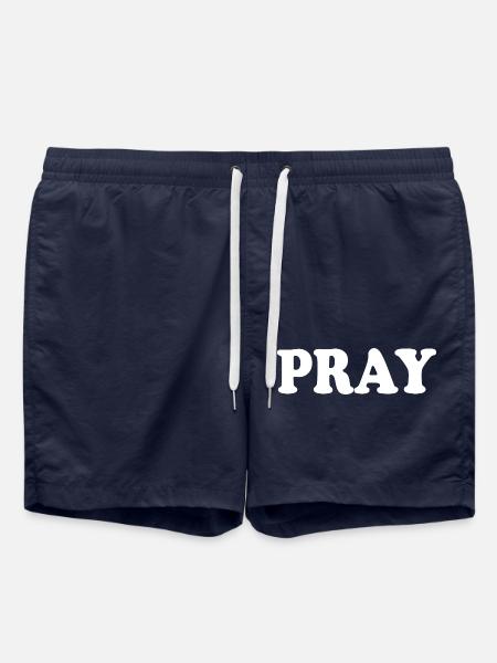 Pray - Short de bain - bleu marine