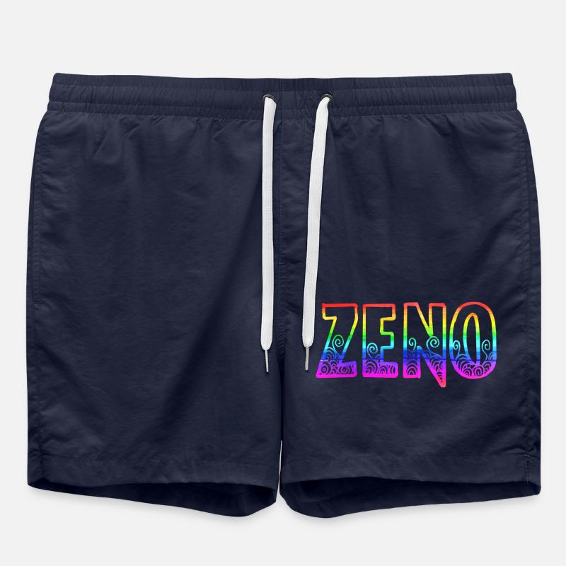 zeno rs arc-en-ciel - Short de bain - bleu marine