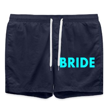 Bride - Swim Trunks - french navy - Front - AI Model Male 185 light (185cm)