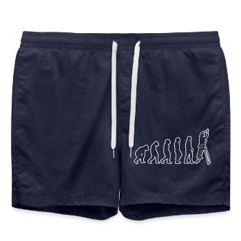 Artisan Mécanicien Tournevis Artisanat - Short de bain - bleu marine - Devant - AI Model Male 185 light (185cm)