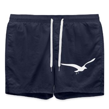 Mouette - Short de bain - bleu marine - Devant - AI Model Male 185 light (185cm)