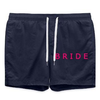 Bride - Swim Trunks - french navy - Front - AI Model Male 185 light (185cm)