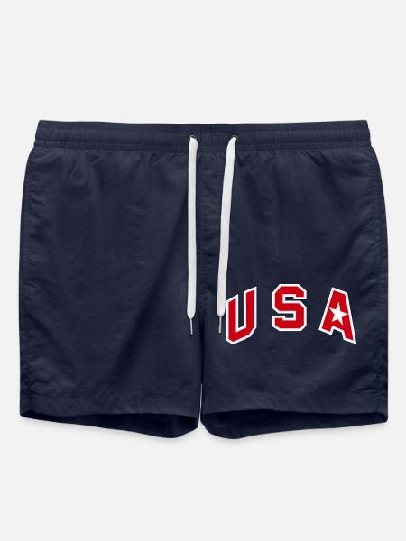 USA Redeem team - 2008 - Swim Trunks - french navy