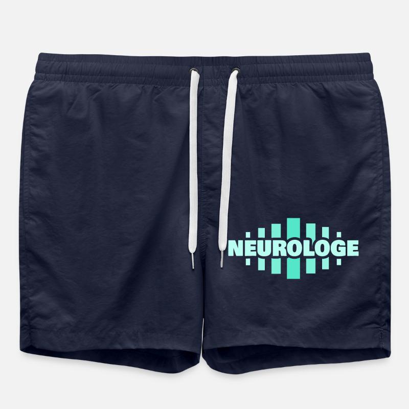 Neurologist as a profession - Swim Trunks - french navy
