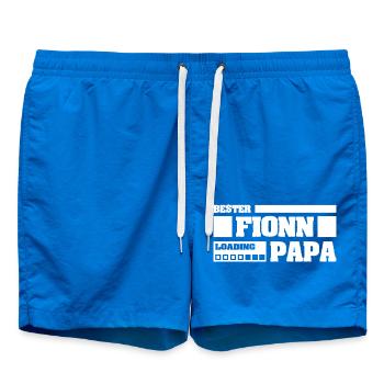 First name Fionn - Swim Trunks - cobalt blue - Front
