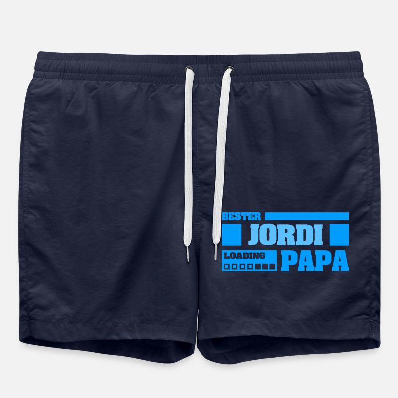 First name Jordi - Swim Trunks - french navy