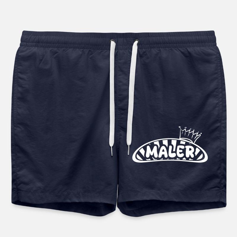 Occupation Painter - Swim Trunks - french navy