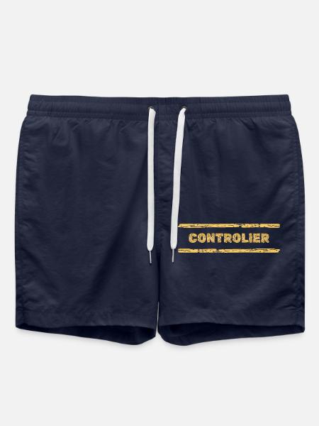 Beruf Controller - Badeshorts - French Navy