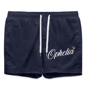 Ophelia Nom pour Femme Enfants Tout-petits - Ophelia - Short de bain - bleu marine - Devant - AI Model Male 185 light (185cm)