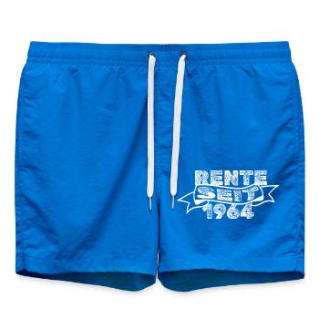 1964 - Badeshorts - Cobalt blue - Vorne