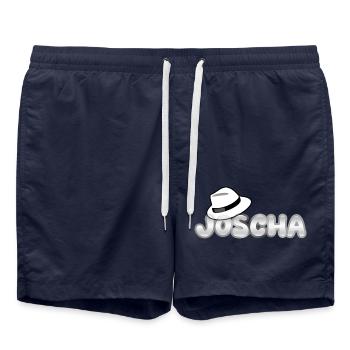 Joscha - Swim Trunks - french navy - Front - AI Model Male 185 light (185cm)