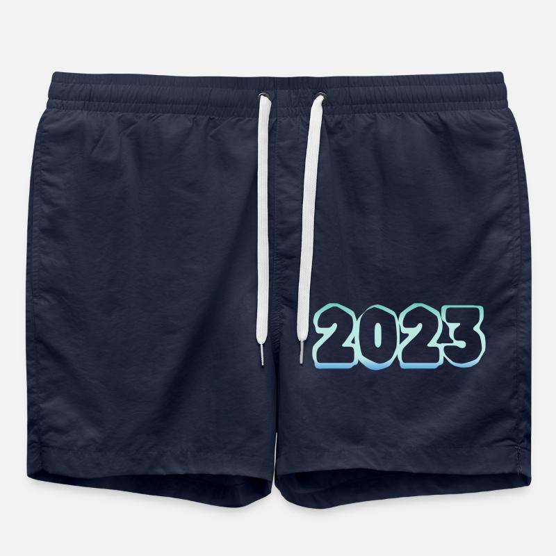 Bloc de glace 2023 - Short de bain - bleu marine