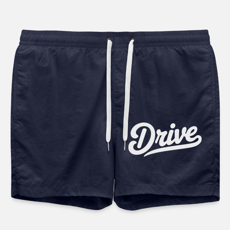 TSHIRT COOL, CONDUIRE - Short de bain - bleu marine