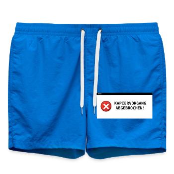 Copying process aborted - Swim Trunks - cobalt blue - Front