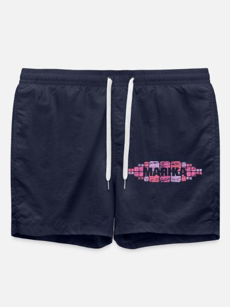 Marika als Mutti - Badeshorts - French Navy