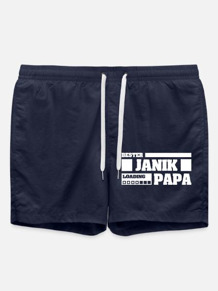 Janik as a first name - Swim Trunks - french navy