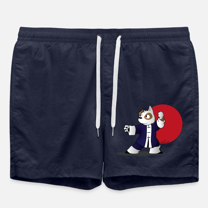 Kung Fu - Badeshorts - French Navy