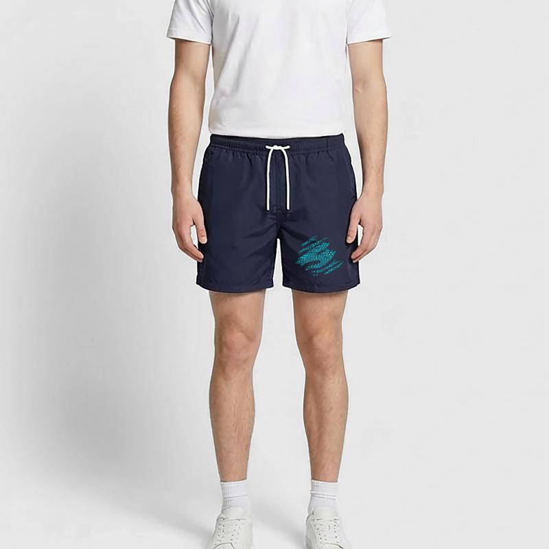 Binary numbers matrix Swim Trunks