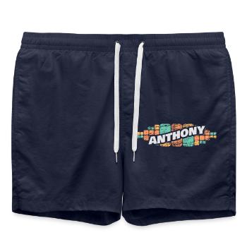 Anthony Anthony - Swim Trunks - french navy - Front - AI Model Male 185 light (185cm)
