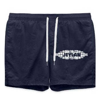 Mutti Jeylan - Badeshorts - French Navy - Vorne - AI Model Male 185 light (185cm)